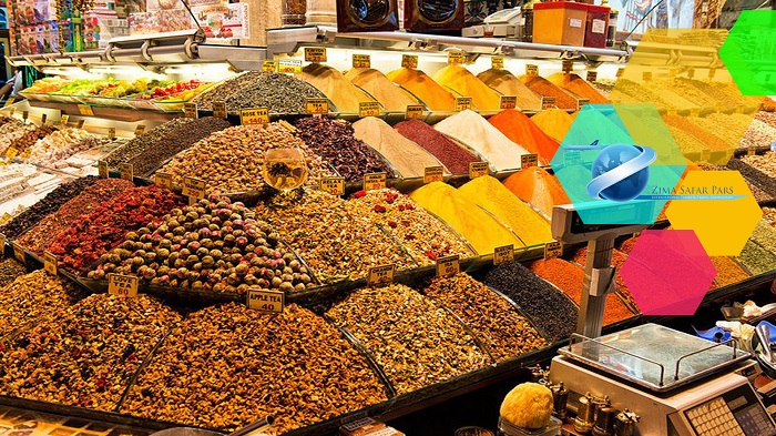 بازدید از بازار ادویه استانبول ، زیما سفر 